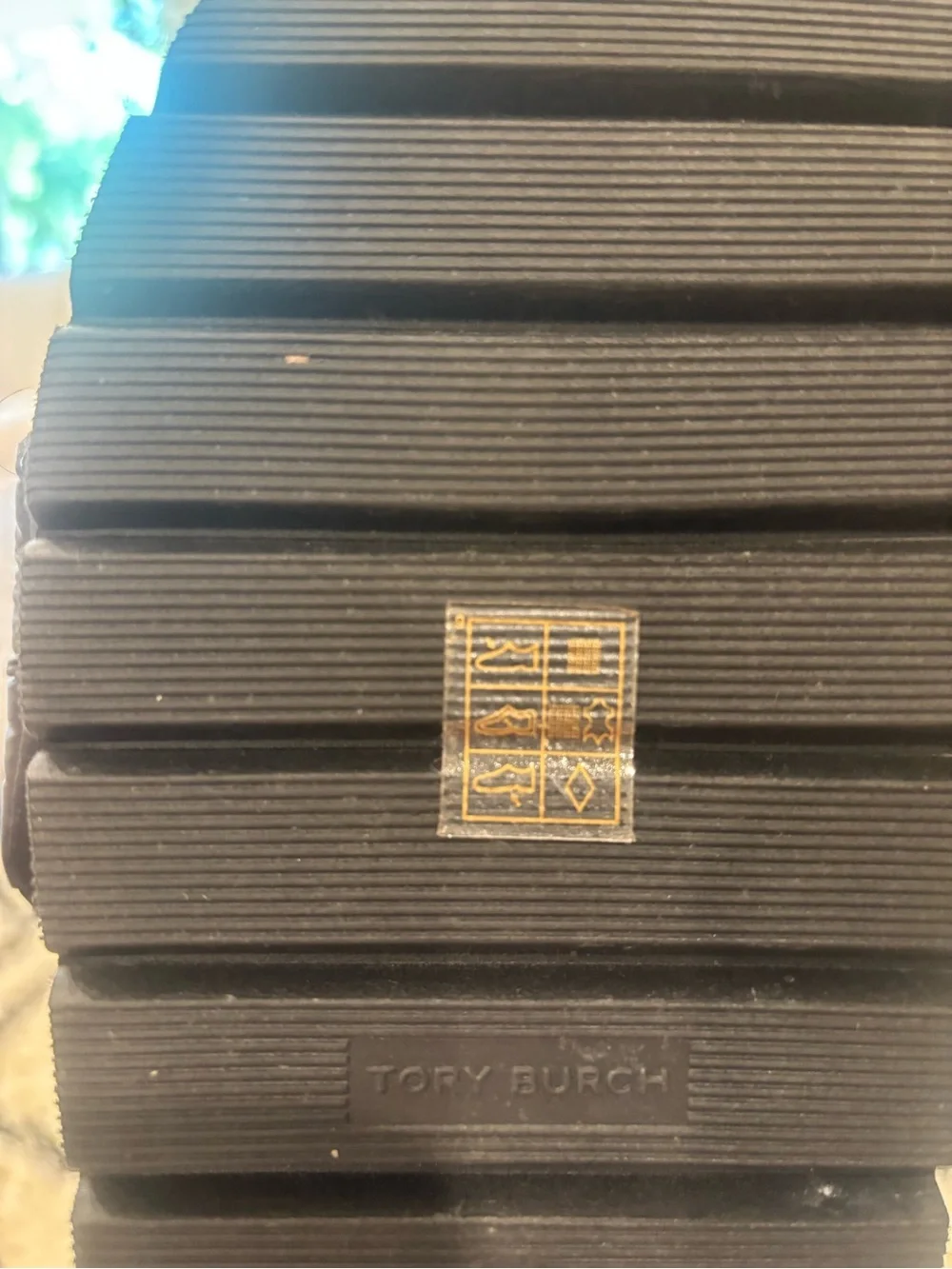 Tory Burch quilted padded